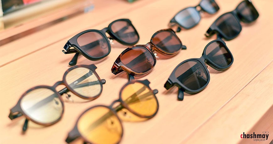 What are the three types of eyeglasses?