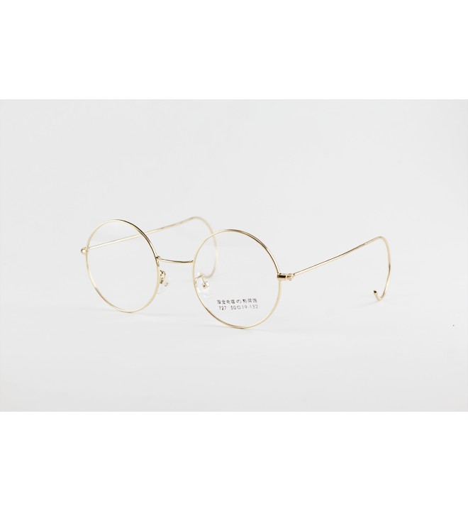 SHELBY ROUND VINTAGE METAL GLASSES