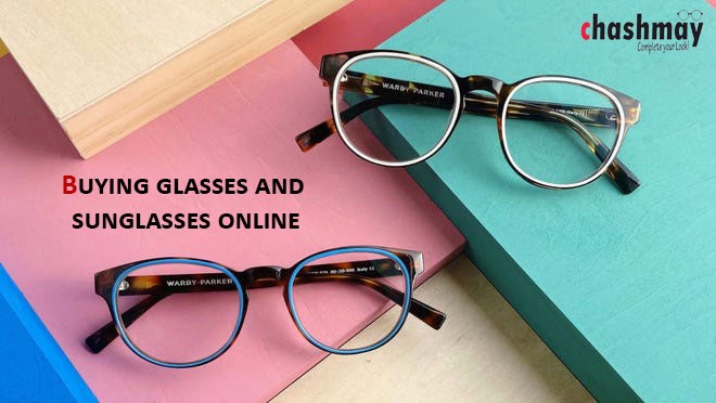 Buying glasses and sunglasses online
