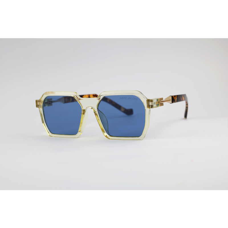 Marc Jacobs 8779 Flesh Tortoise Acetate Hexagonal Sunglasses  display picture 3