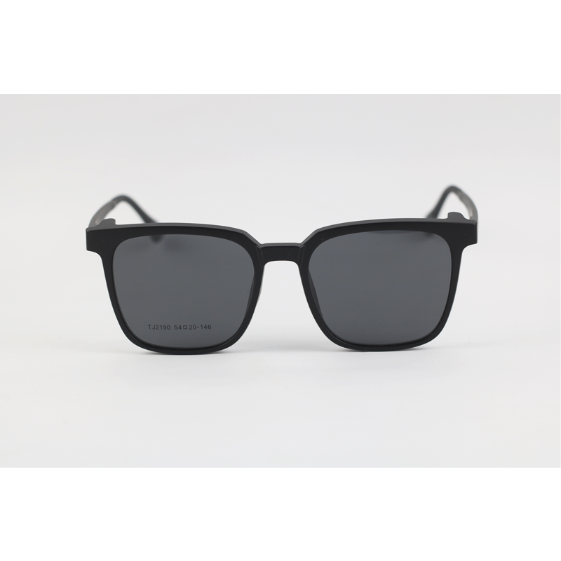 Dior - 2191 - Black - Acetate - Rectangle - Dual - Attachment - Polarized - Eye Wear - Sunglasses
