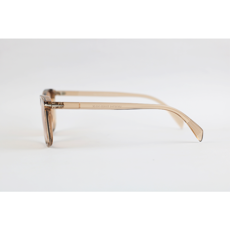 David Beckham - 1879 - Brown Translucent - Acetate - Rectangle - Sunglasses