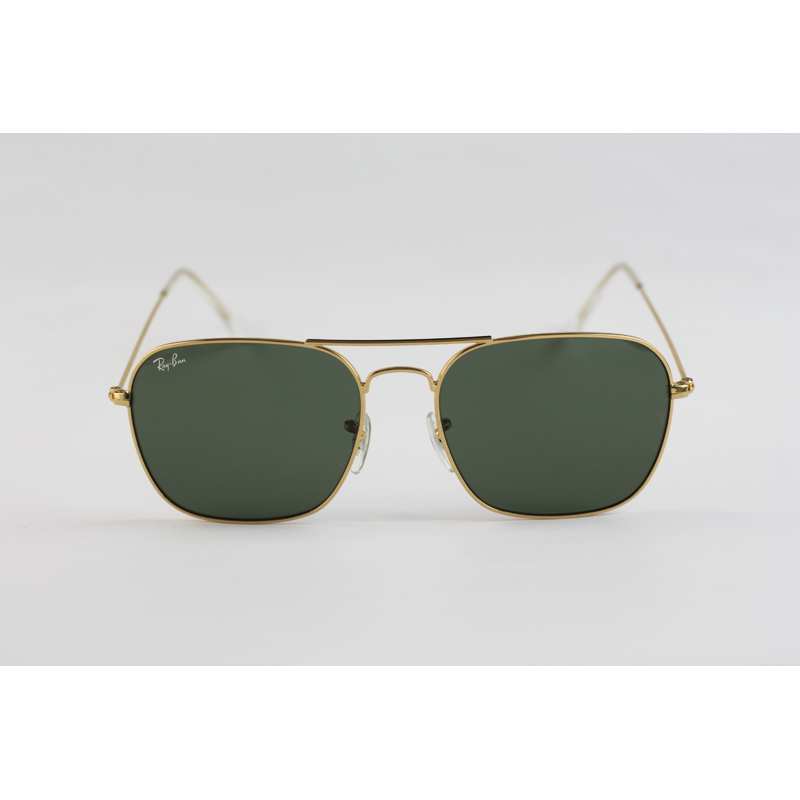 Ray B – 3136 – Caravan – Golden Green - Metal – Sunglasses