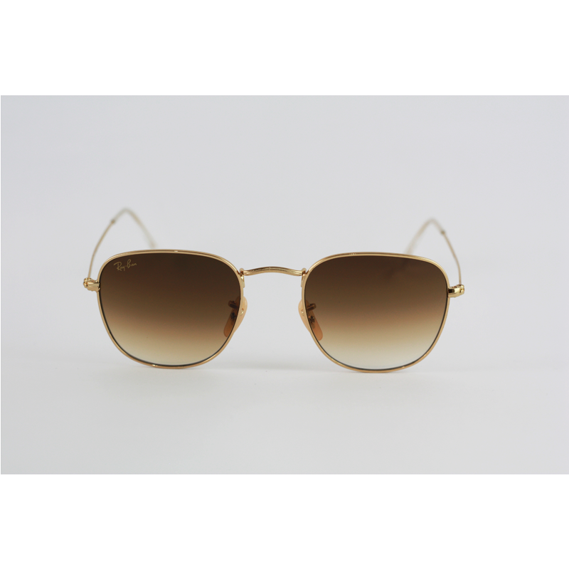 Ray B - FRANK - 3857 - Golden Brown Gradient - Metal - Square - Sunglasses