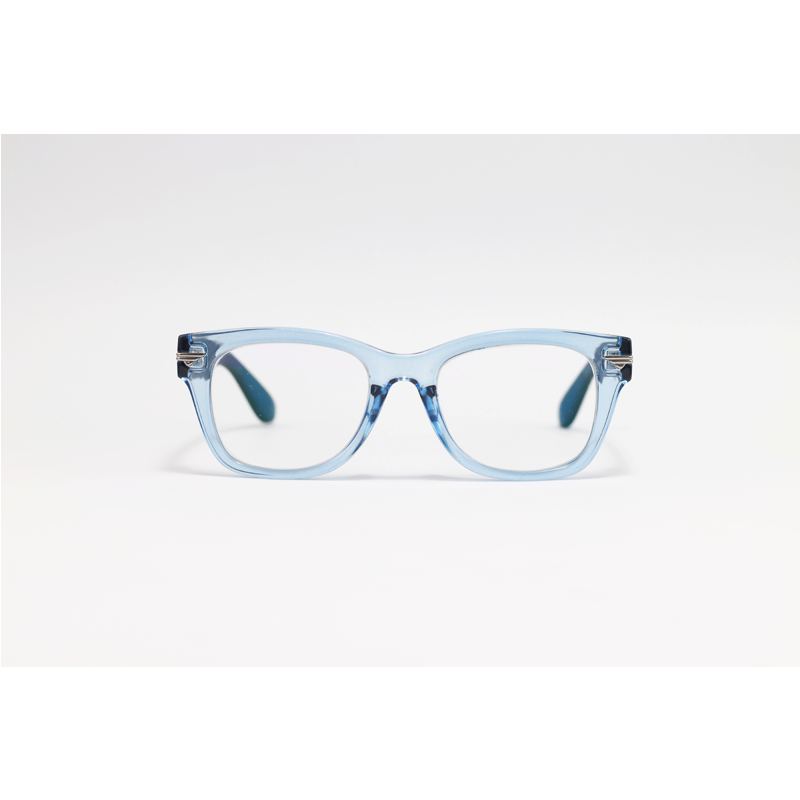 Police - 3393 - Transition - Blue Translucent - Acetate - Rectangle - Eye Wear