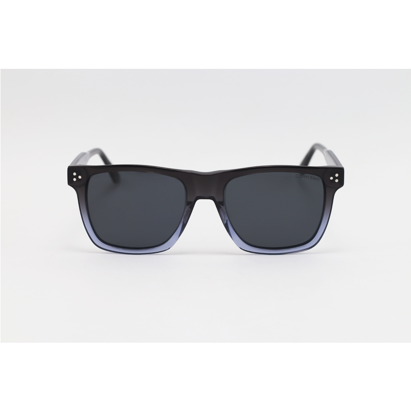Calvin Klein - 5861 - Grey Gradient - Acetate - Rectangle - Polarized - Sunglasses