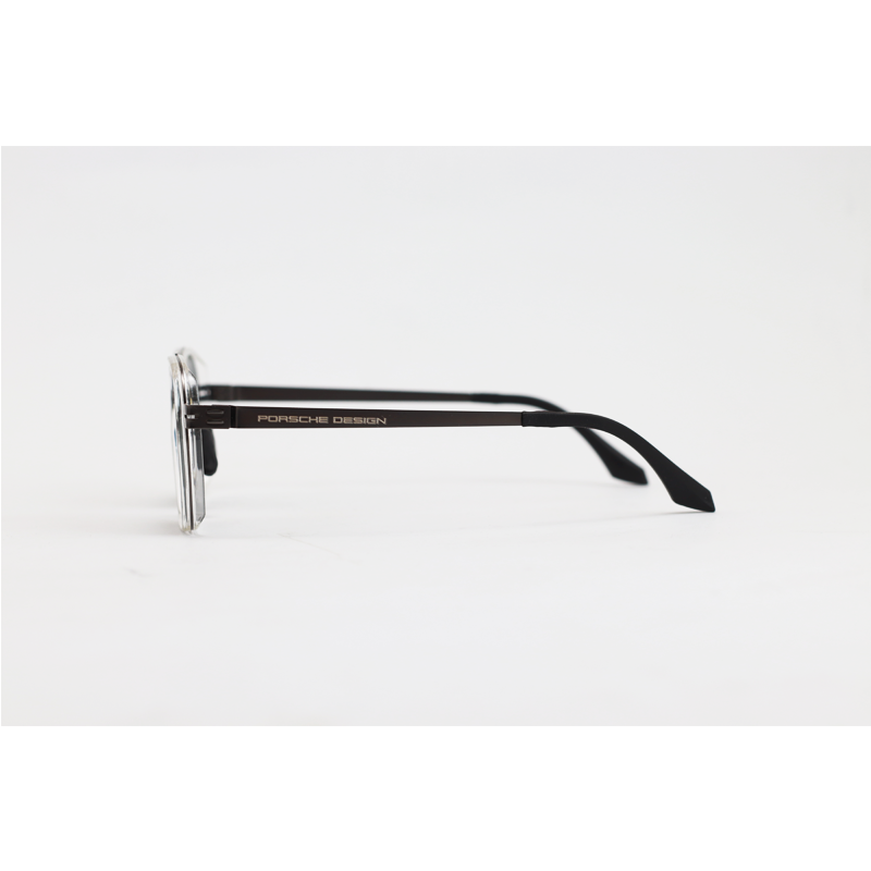 Porsche Design - 010 - Gun Metallic Green - Metal - Aviator - Polarized - Double Bridge - Sunglasses