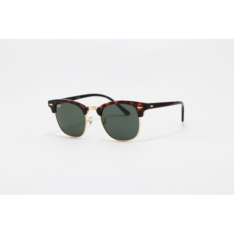Buy ray ban – 3016 – clubmaster – tortoise green – sunglasses at