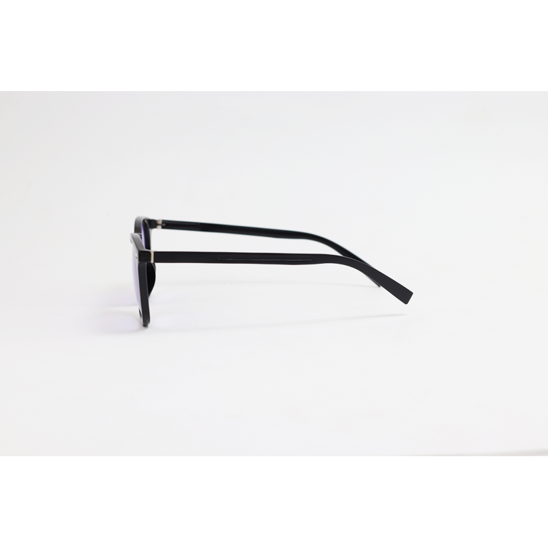 Moscot - A581 - Black Purple - Acetate - Transition - Polarized - Rectangle - Sunglasses