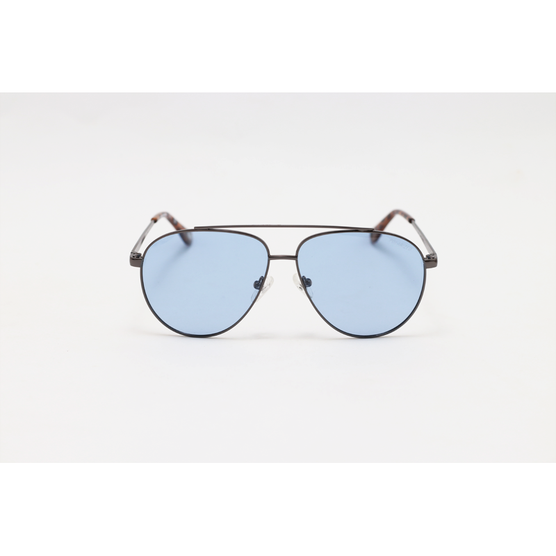 Skechers - SE6276 - Original - Gun Metallic Blue - Metal - Polarized - Aviator - Sunglasses