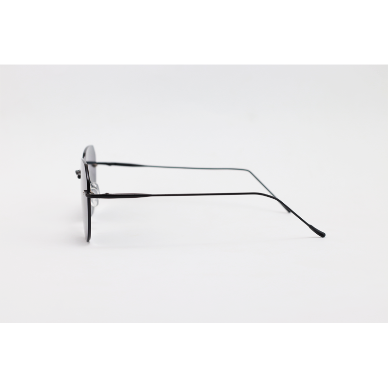 Cartier – 8372 – Black - Metal – Rimless – Sunglasses