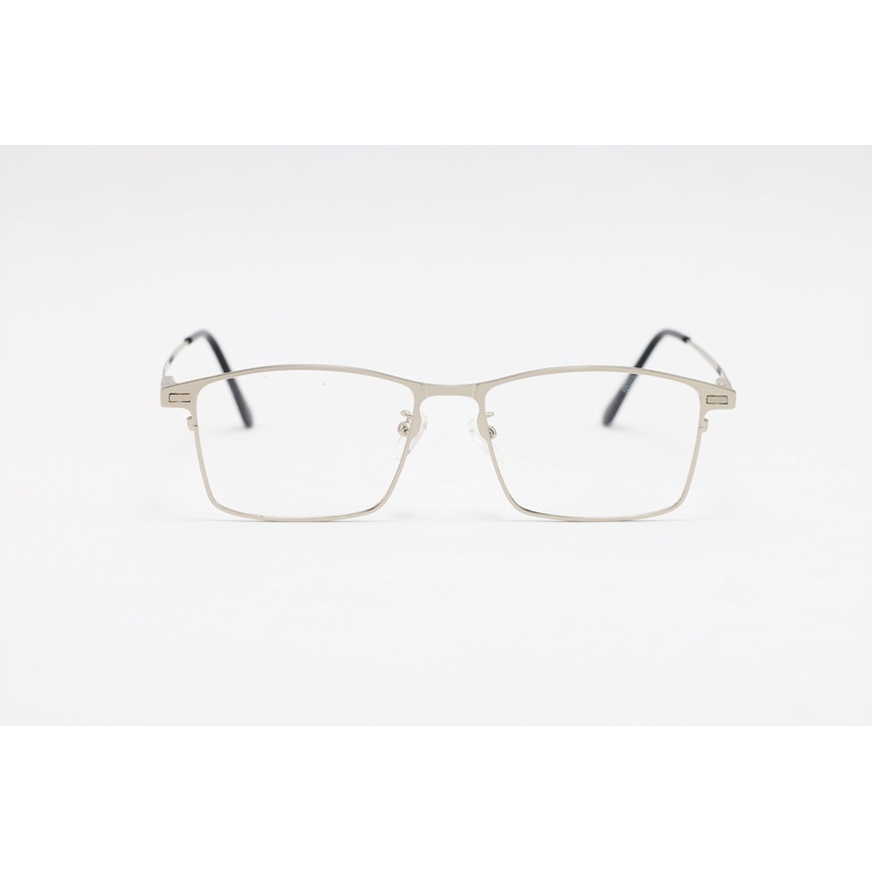 MAYBACH - 8009 - Silver - Metal - Rectangle - Dual - Attachment - Blue Cut - Polarized - Eyewear - Sunglasses