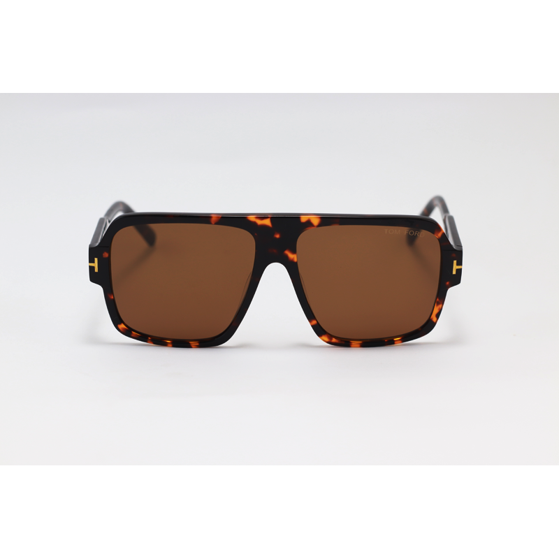 Tom Ford - Camden - 0933 - Tortoise Brown - Acetate - Square - Sunglasses