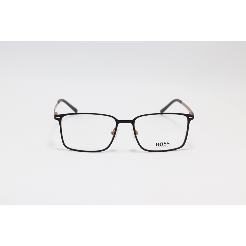 Hugo Boss - 57138 - Black Brown - Metal - Rectangle - Eyewear