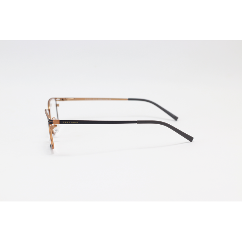 Hugo Boss - 57138 - Black Brown - Metal - Rectangle - Eyewear
