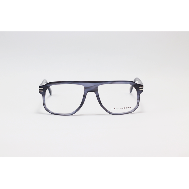 Marc Jacobs - 130121 - Blue Marble - Acetate - Rectangle - Eyewear
