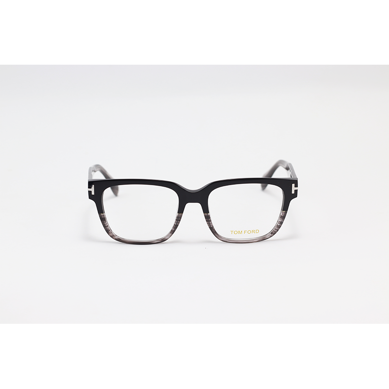 Tom Ford - 56303 - Grey Marble - Acetate - Rectangle - Eyewear