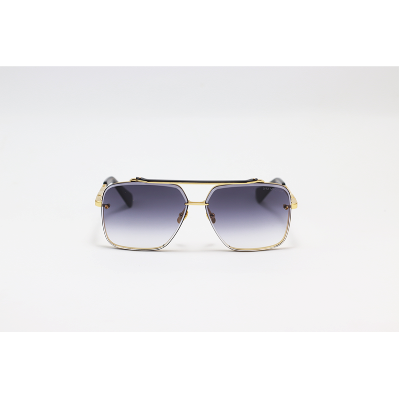 DITA MACH SIX – Golden Purple Gradient – Double Bridge – Metal – Sunglasses