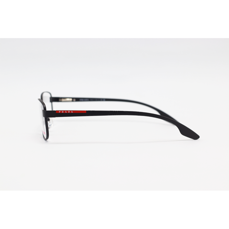 Prada - VPS01WB - Matte Black - Acetate - Metal - Rectangle - Eyewear