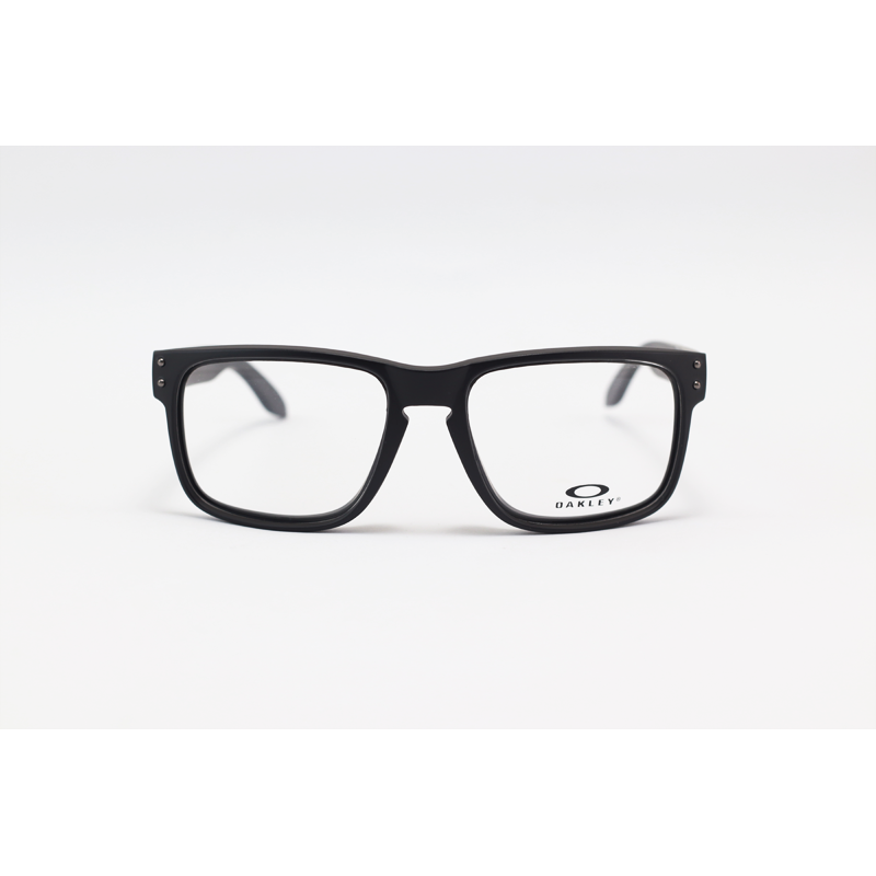Oakley - Holbrook RX - OX8156-155 - Satin Black - Acetate - Rectangle - Eyewear