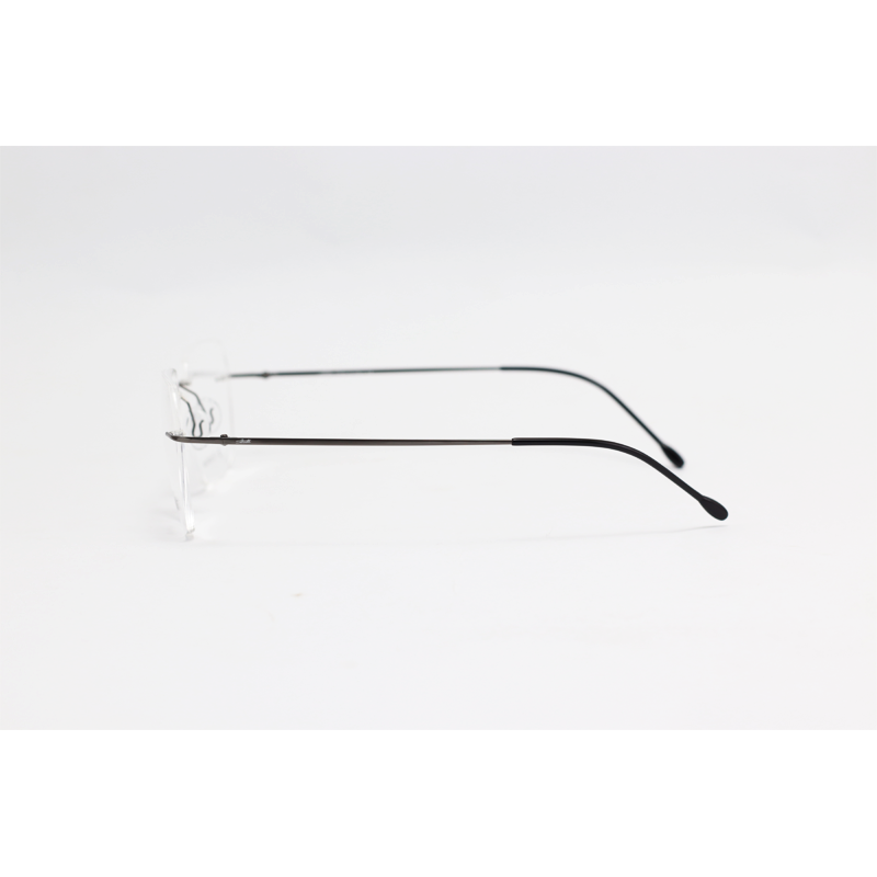Silhouette - 1024 - Gun Metallic - Metal - Rimless - Eyewear