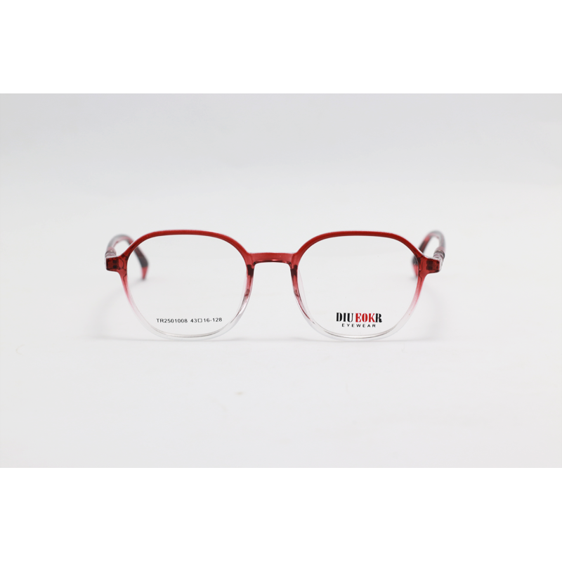 Acetate - 2501008 - Red Gradient - Square - Kids Eyewear