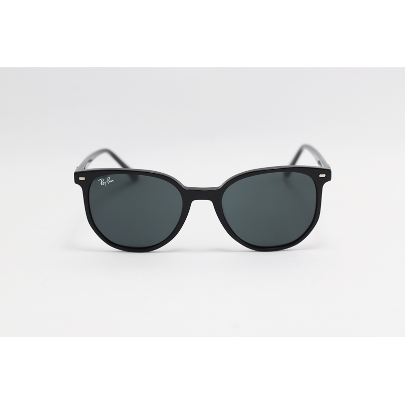 Ray B - ELLIOT - 2197 - Black - Acetate - Oval - Sunglasses
