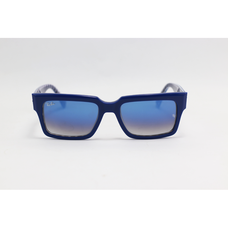 Ray B - INVERNESS - 2191 - Blue Checker - Acetate - Rectangle - Sunglasses
