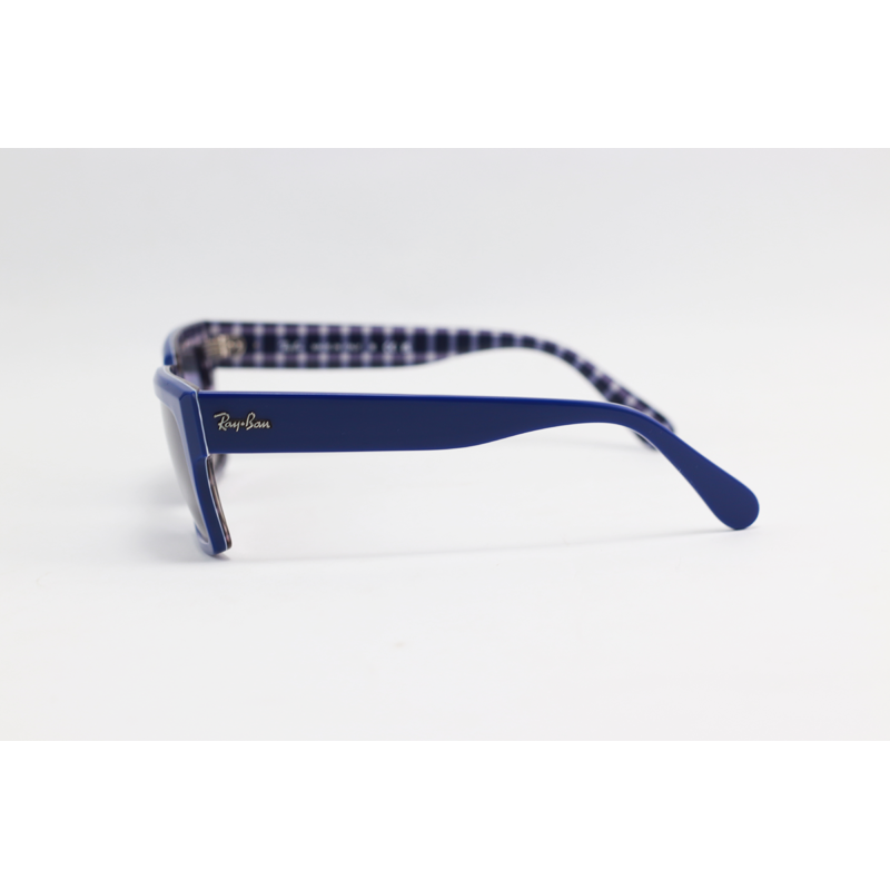 Ray B - INVERNESS - 2191 - Blue Checker - Acetate - Rectangle - Sunglasses