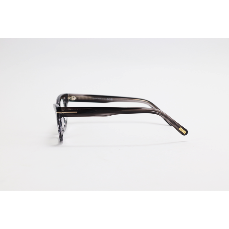 Tom Ford - 5872 - Grey Stripe - Acetate - Rectangle - Eyewear
