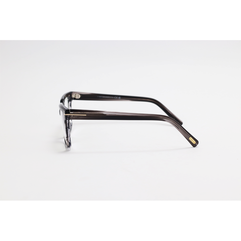 Tom Ford - 5889 - Grey Stripes - Acetate - Square - Eyewear