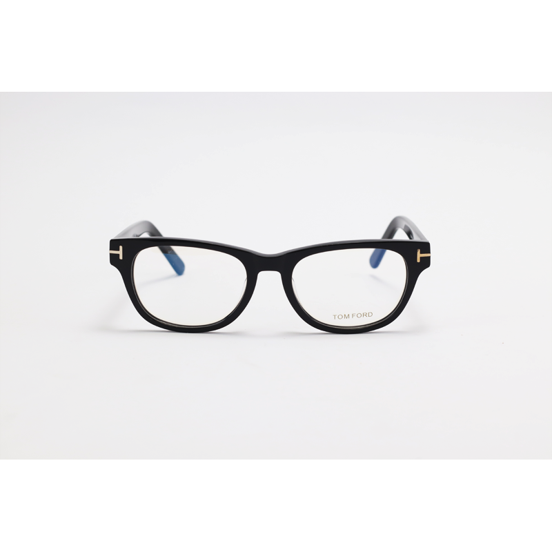 Tom Ford - 5898 - Black - Acetate - Oval - Eyewear
