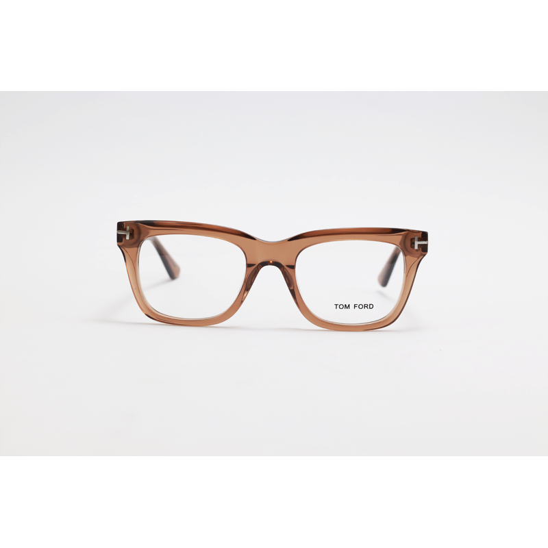 Tom Ford - 99249 - Brown Translucent - Acetate - Rectangle - Eyewear