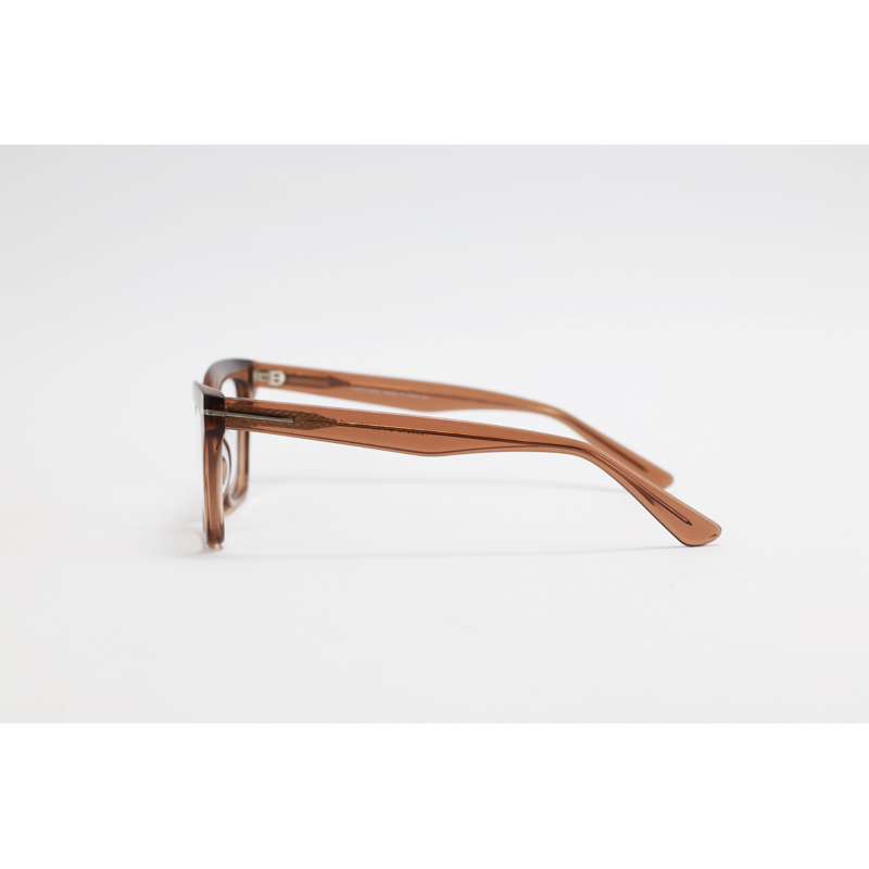 Tom Ford - 99249 - Brown Translucent - Acetate - Rectangle - Eyewear