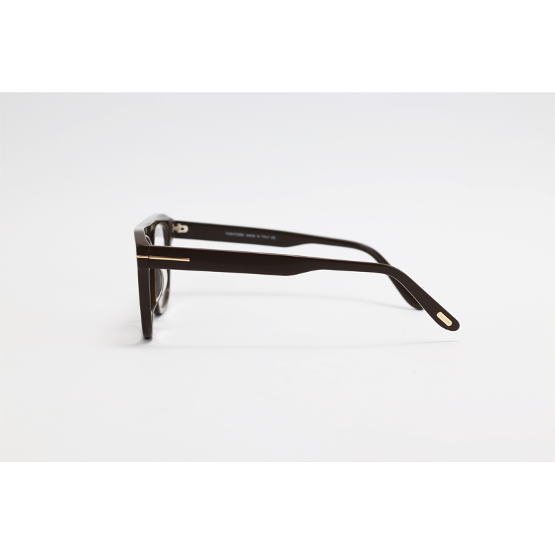 Tom Ford - 6024 - Dark Brown - Acetate - Rectangle - Double Bridge - Eyewear