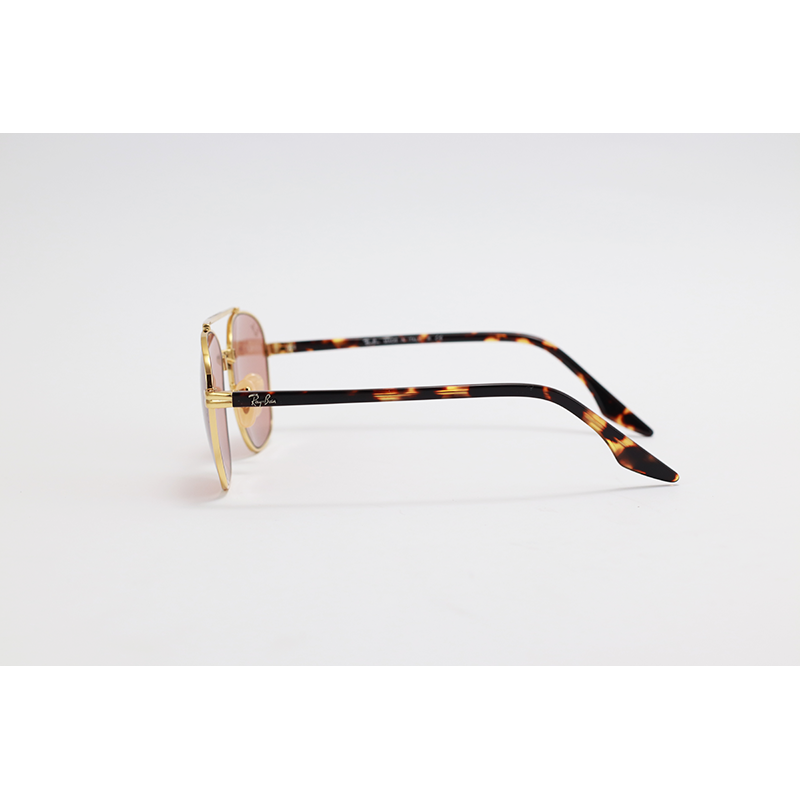Ray B - RB3688 - Golden Tortoise Pink - Metal - Acetate - Aviator - Sunglasses