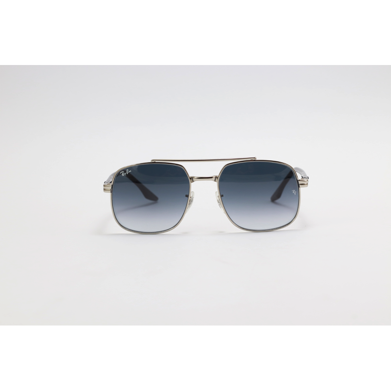 Ray B - RB3699 - Silver Blue Gradient - Metal - Acetate - Double Bridge - Square - Sunglasses