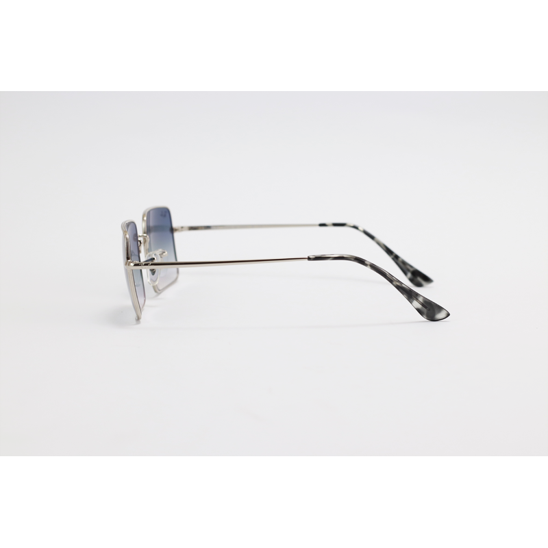 Ray B - RB1969 - Silver Blue Gradient - Metal - Square - Sunglasses