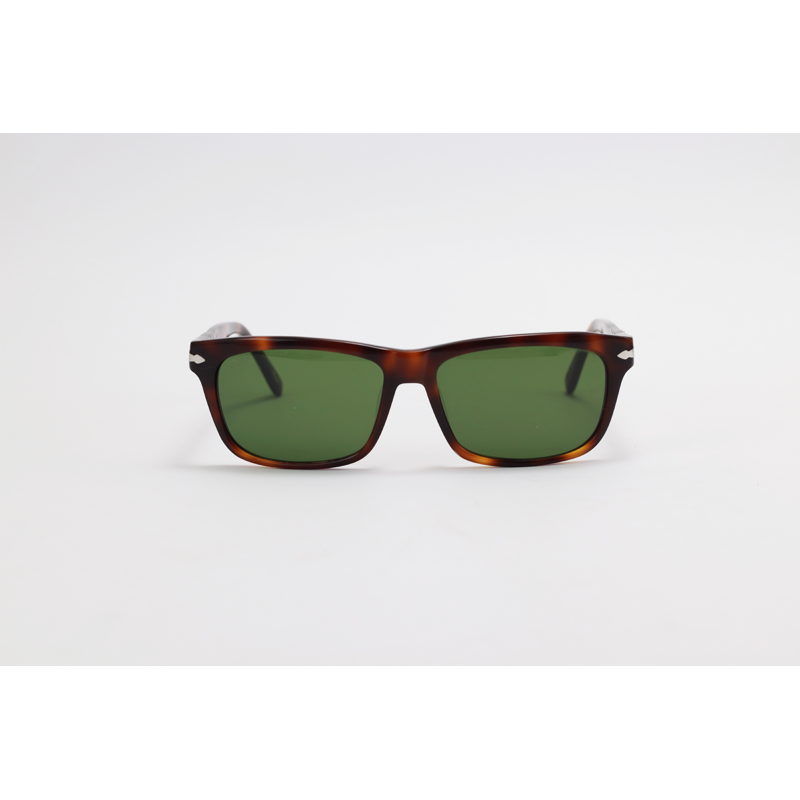 Persol - PO3102S - Tortoise Green - Acetate - Rectangle - Sunglasses