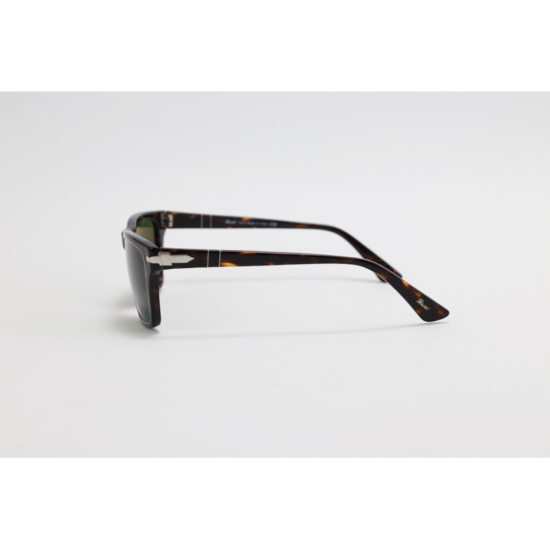 Persol - PO3216S - Tortoise Green - Acetate - Rectangle - Sunglasses