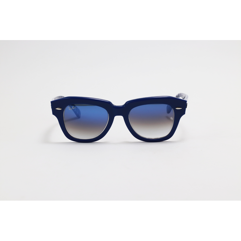 Ray B - RB2186 - STATE STREET - Blue Checker - Acetate - Sunglasses