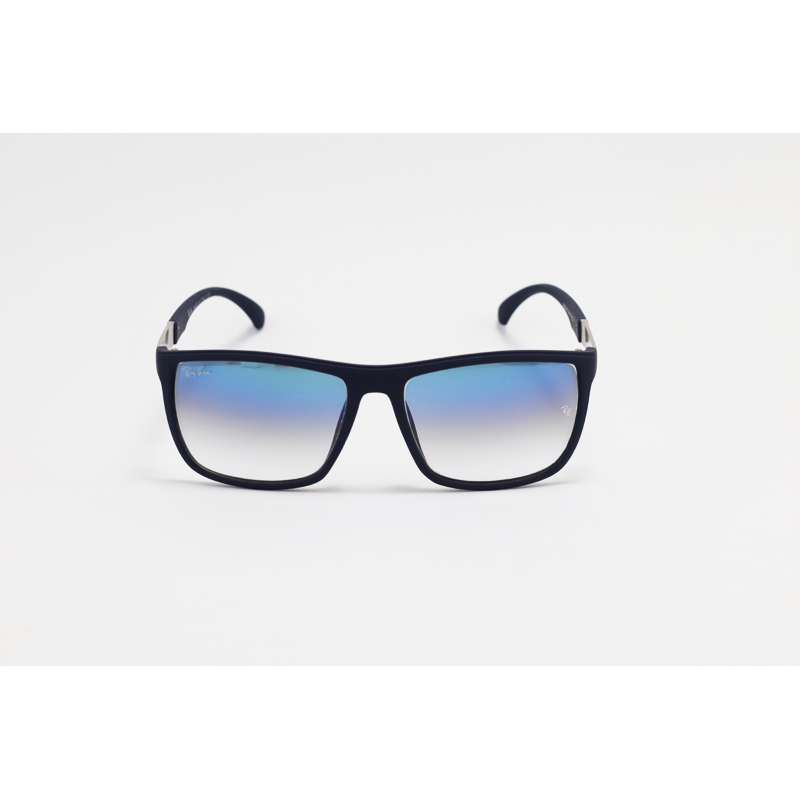 Ray B - 2516 - Matte Blue Gradient - Acetate - Rectangle - Sunglasses