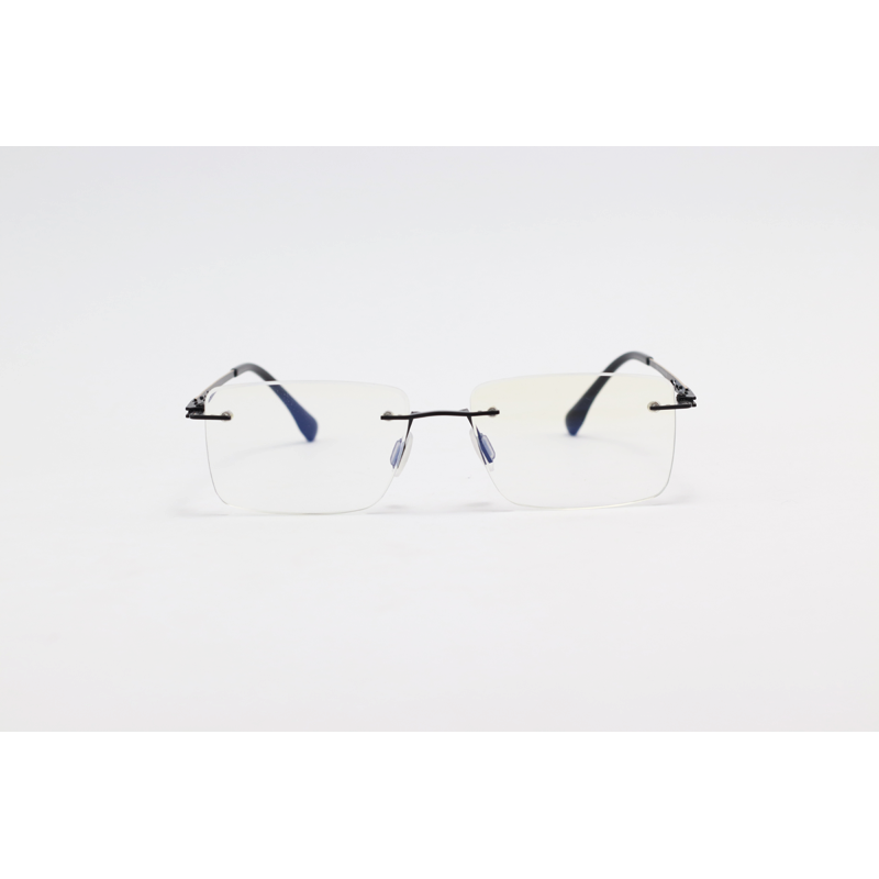 Dior - 7202 - Black - Metal - Rimless - Blue Cut - Dual - Polarized - Attachment - Eye Wear - Sunglasses