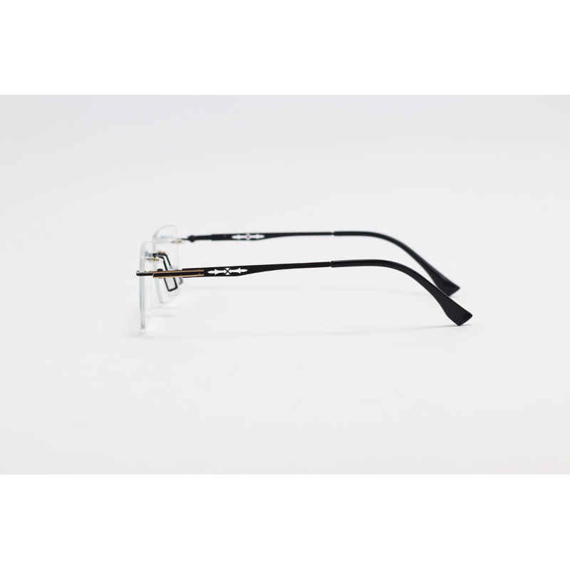 Dior - 7202 - Black - Metal - Rimless - Blue Cut - Dual - Polarized - Attachment - Eye Wear - Sunglasses
