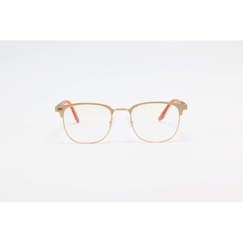 Dior - 7045 - Golden - Acetate - Metal - Rectangle - Dual - Blue Cut - Polarized - Attachment - Eye Wear - Sunglasses