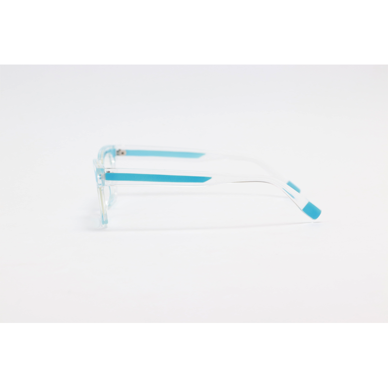 Dior - 137 - Translucent Blue - Acetate - Blue Cut - Rectangle - Eyewear