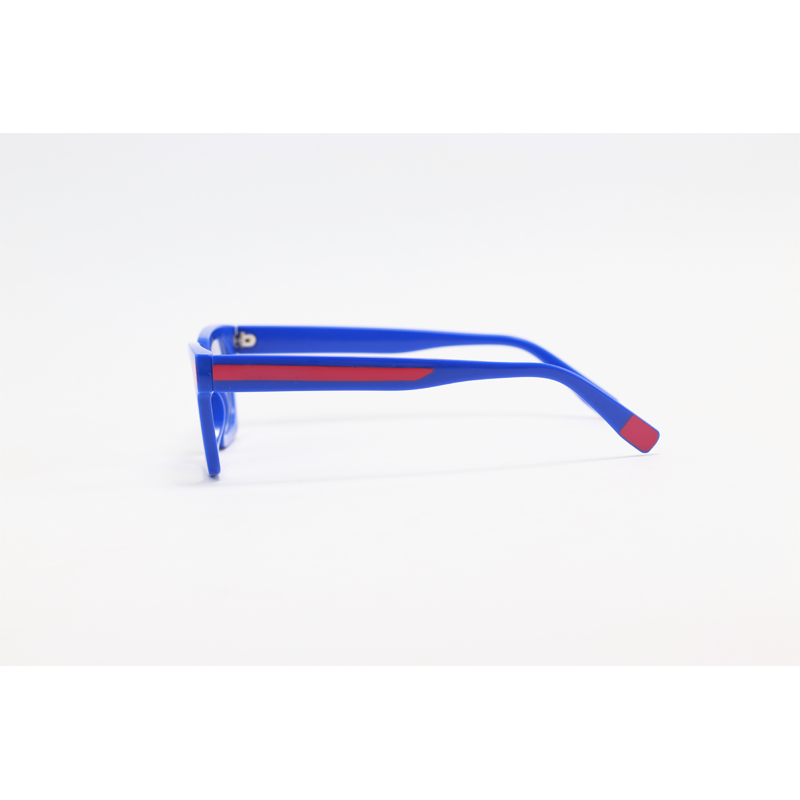 Dior - 137 - Blue Pink - Acetate - Blue Cut - Rectangle - Eyewear