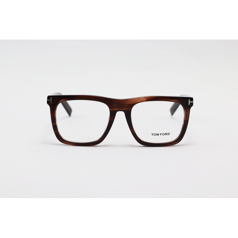 Tom Ford - 5452 - Brown Horn - Acetate - Square - Eyewear