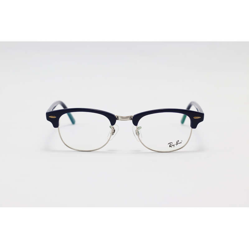 Ray B – 5154S – Silver Blue - Clubmaster – Acetate - Metal – Eyewear