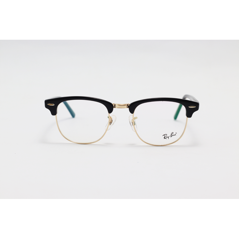 Ray B – 4136S – Golden Black - Clubmaster – Acetate - Metal – Eyewear